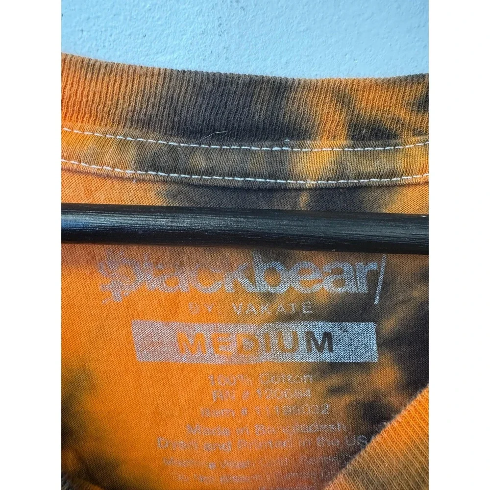 Blackbear Shirt Mens Medium Orange Black‎ Tie Dye Band Graphic Tee Music Tour - Picture 2 of 5